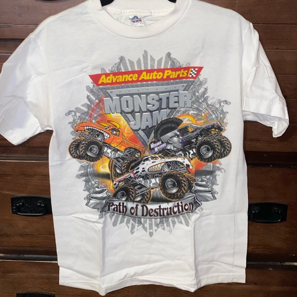 SIGNED Monster Jam Monster Truck Shirt